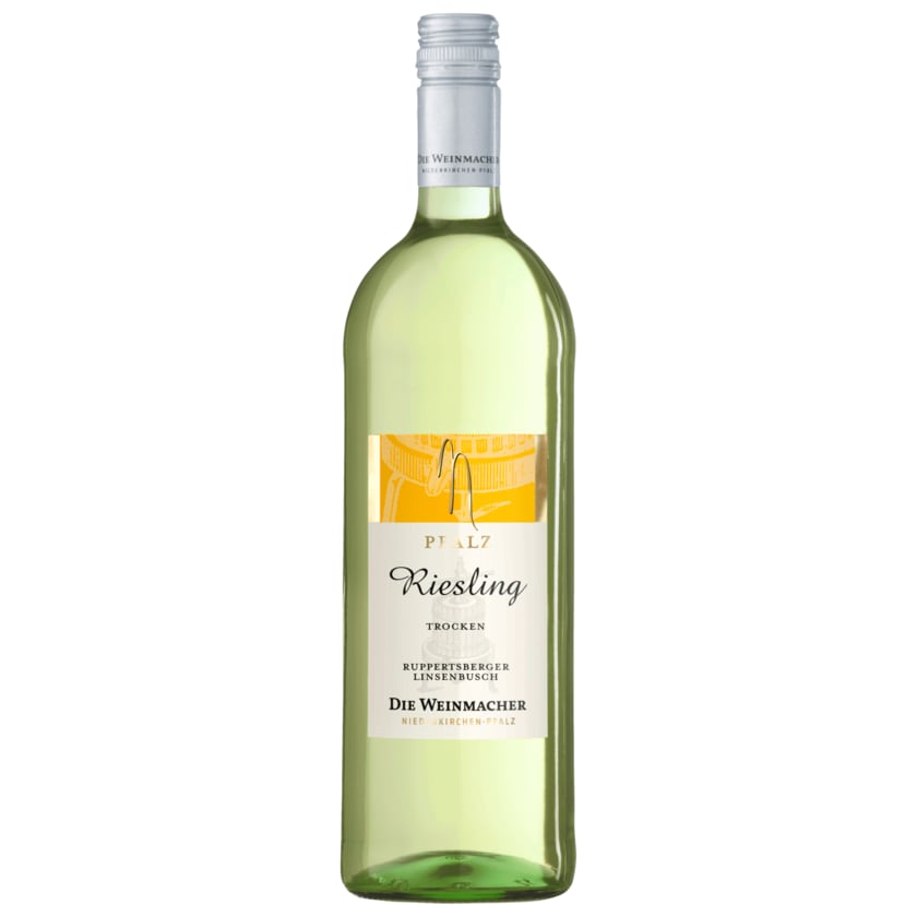 Die Weinmacher Weißwein Riesling trocken 1l